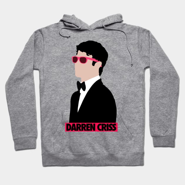 Darren With Pink Shades Hoodie by byebyesally